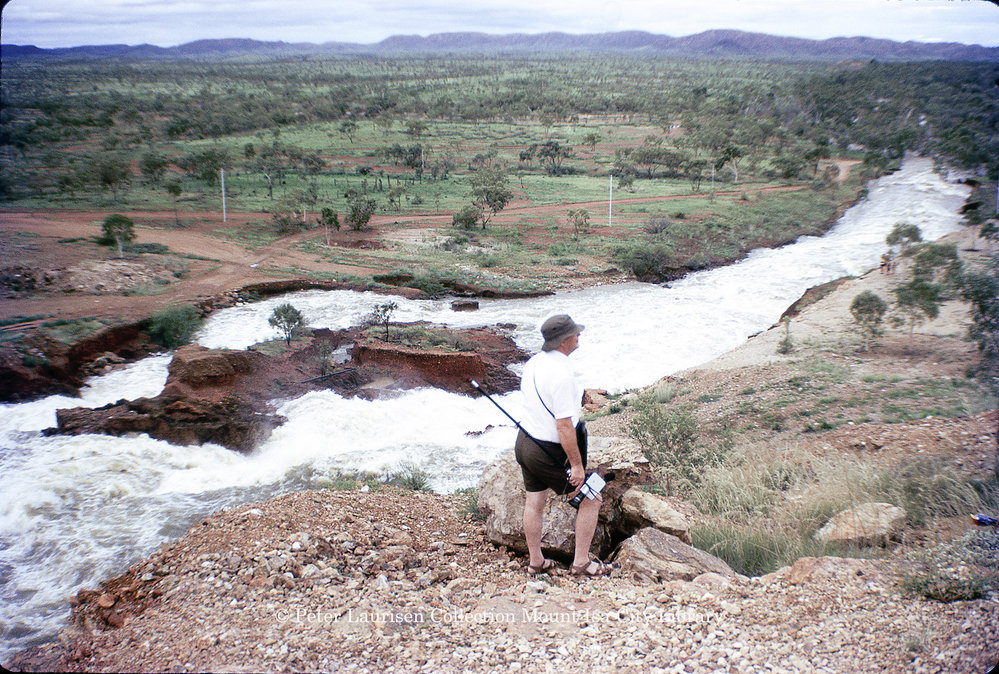 Lake Moondarra spillway, February 1974