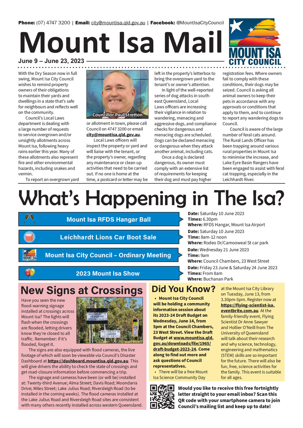 Mount Isa Mail, 9 June 2023