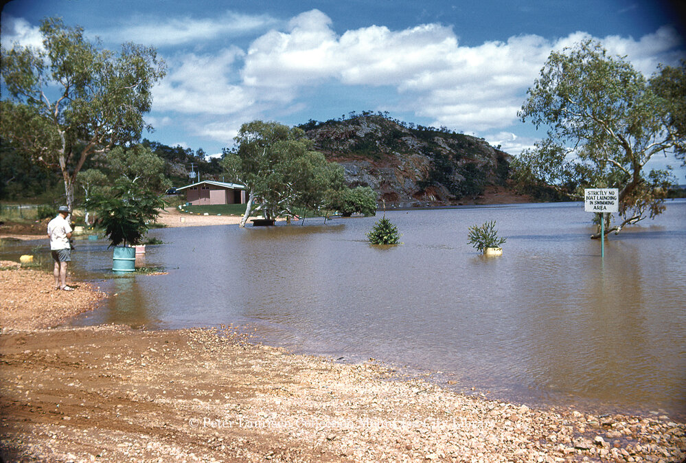 Transport Bay, Lake Moondarra, March 1963