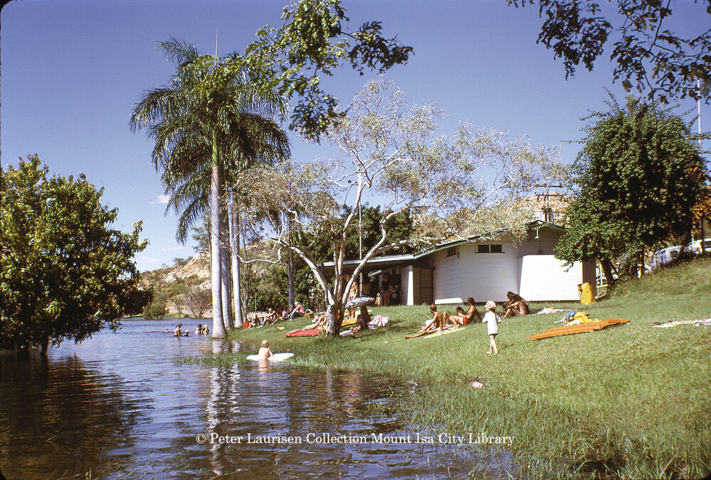 Transport Bay, Lake Moondarra, February 1975
