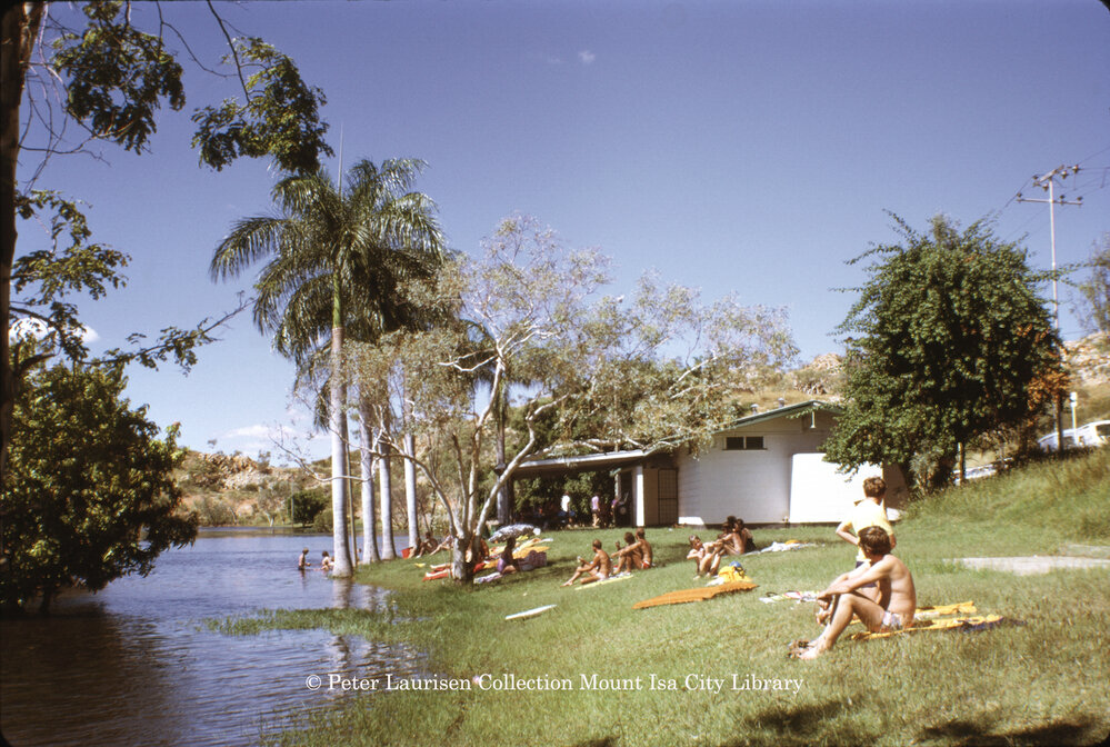 Transport Bay, Lake Moondarra, March 1975