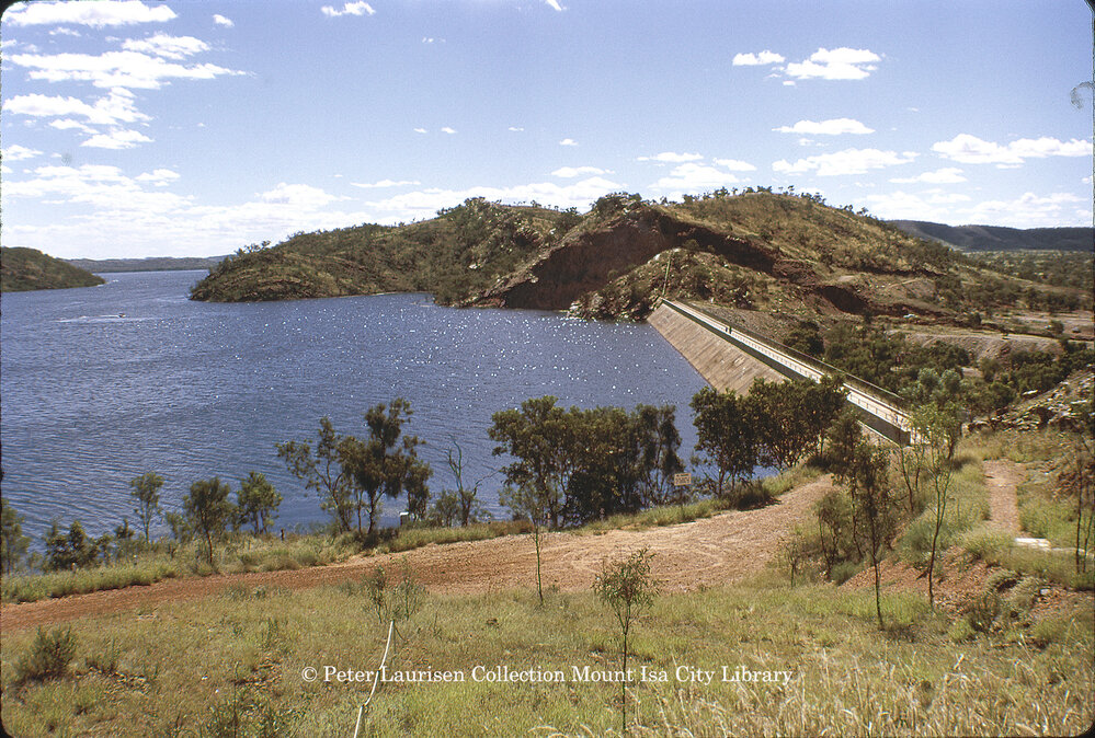 Lake Moondarra dam, February 1975