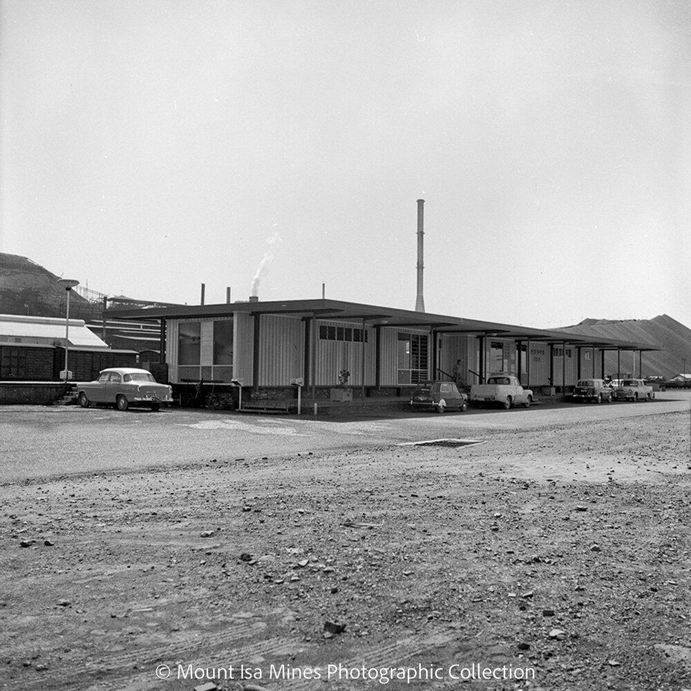 Mount Isa Railway Station, Miles End, September 1964