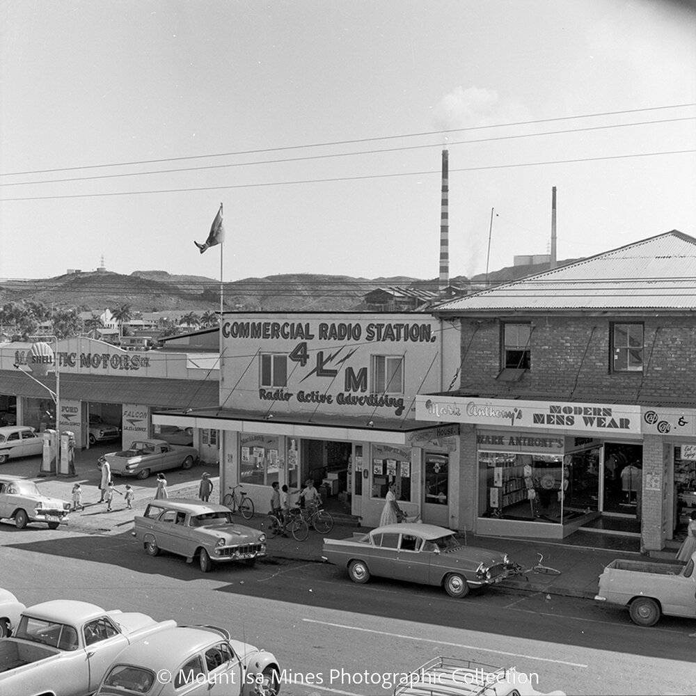 West side of West Street, Mount Isa City, September 1964