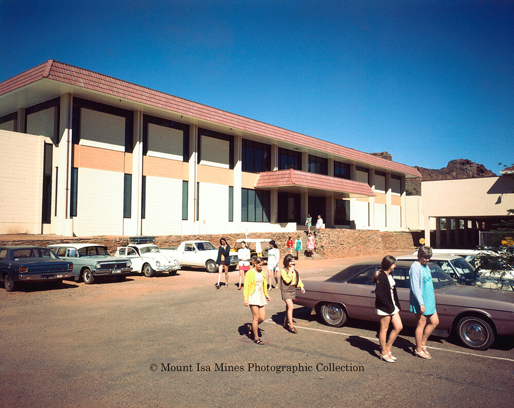 Computer Building, Mount Isa Mines, April 1971 