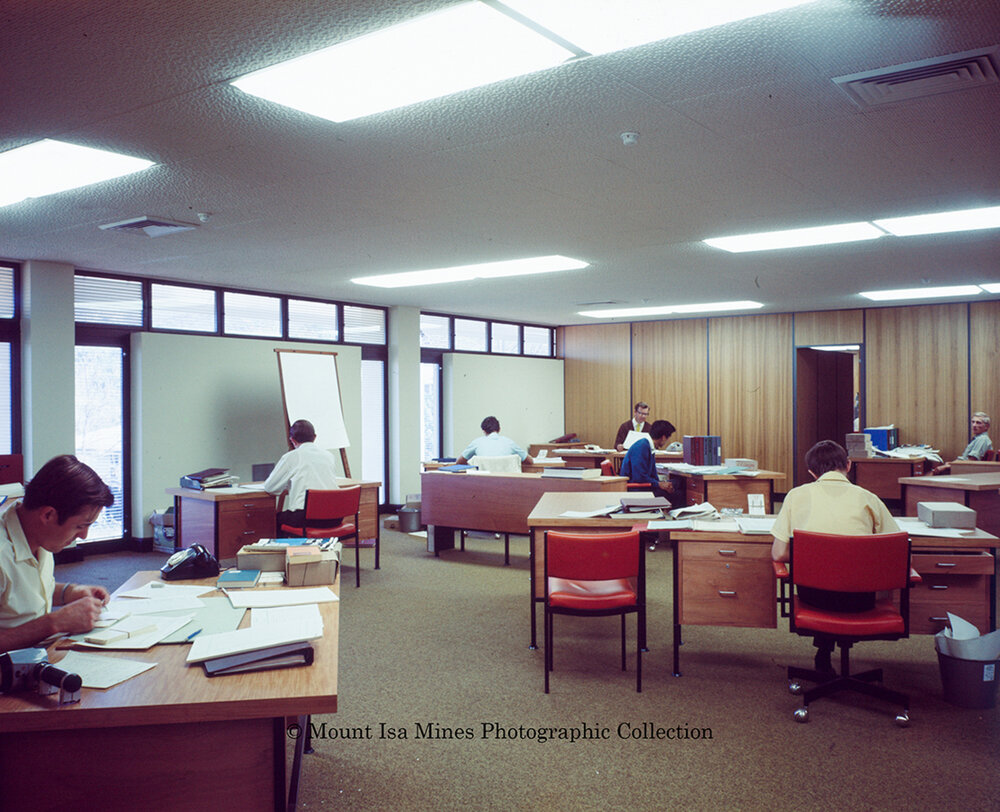 Computer Building, Mount Isa Mines, April 1971 