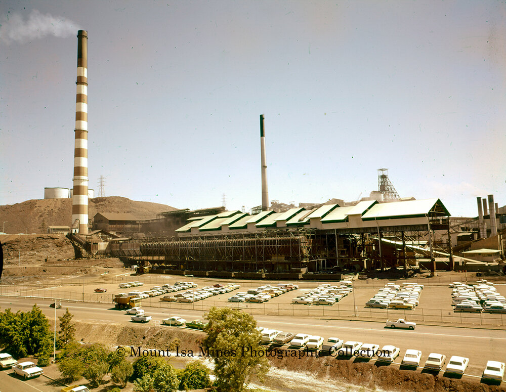 Copper Smelter, Mount Isa Mines, c.1970s