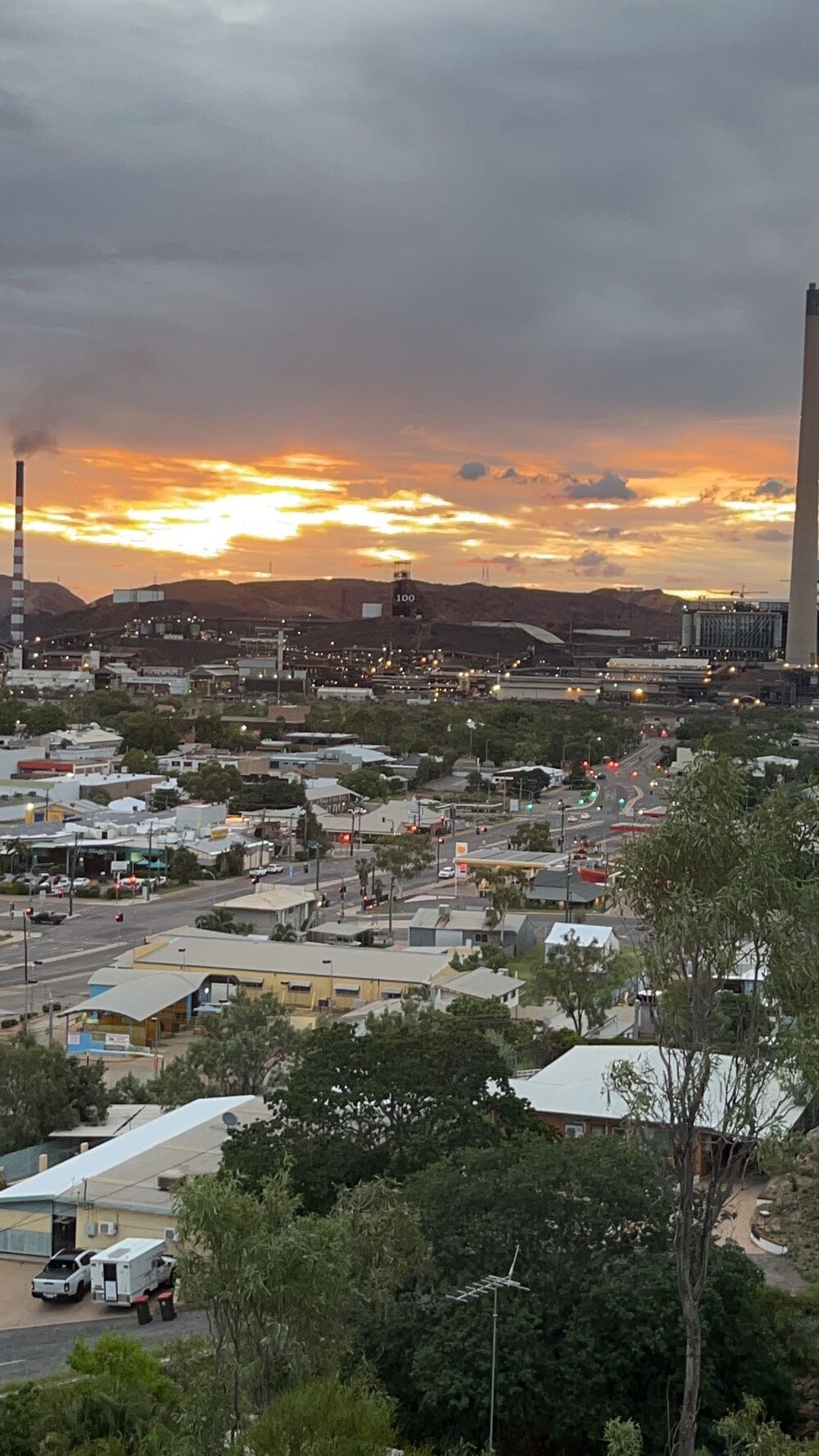 Sunset at Lookout, February 2023