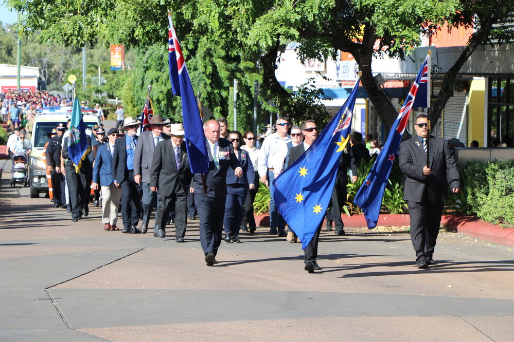 Returned and Services League at Anzac Parade, April 2023