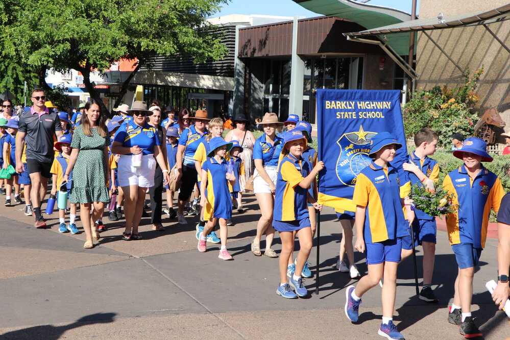 Barkly Highway State School at Anzac Parade, April 2023