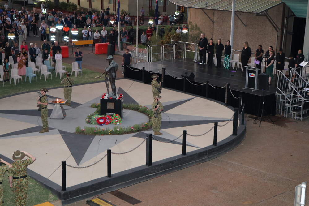 Anzac Dawn Service, April 2023