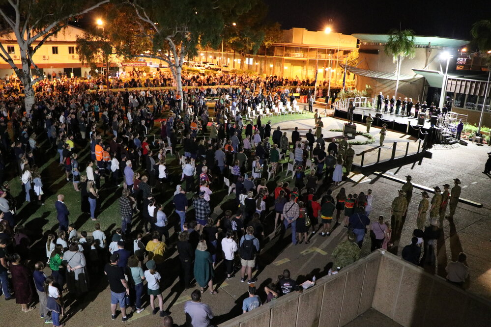 Anzac Dawn Service, April 2023