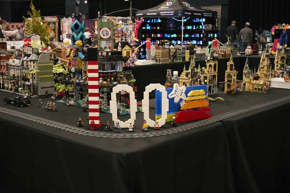 Mount Isa centenary Lego display, Mount Isa Show, June 2023
