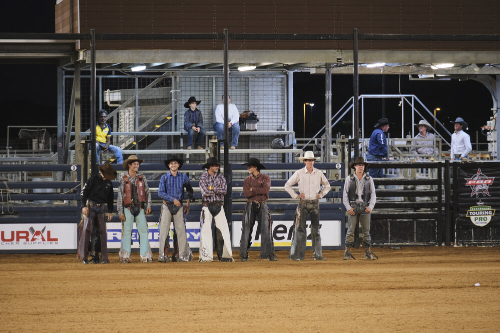 Cowboys, Mount Isa Show, June 2023