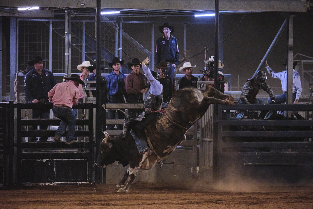 Bull Ride, Mount Isa Show, June 2023