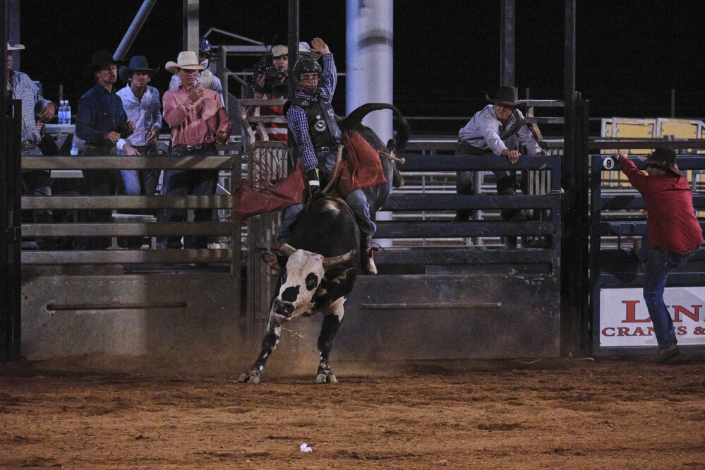 Bull Ride, Mount Isa Show, June 2023