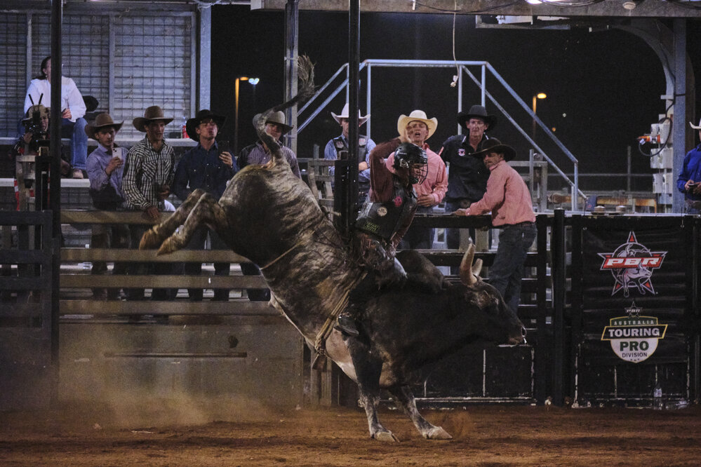 Bull Ride, Mount Isa Show, June 2023