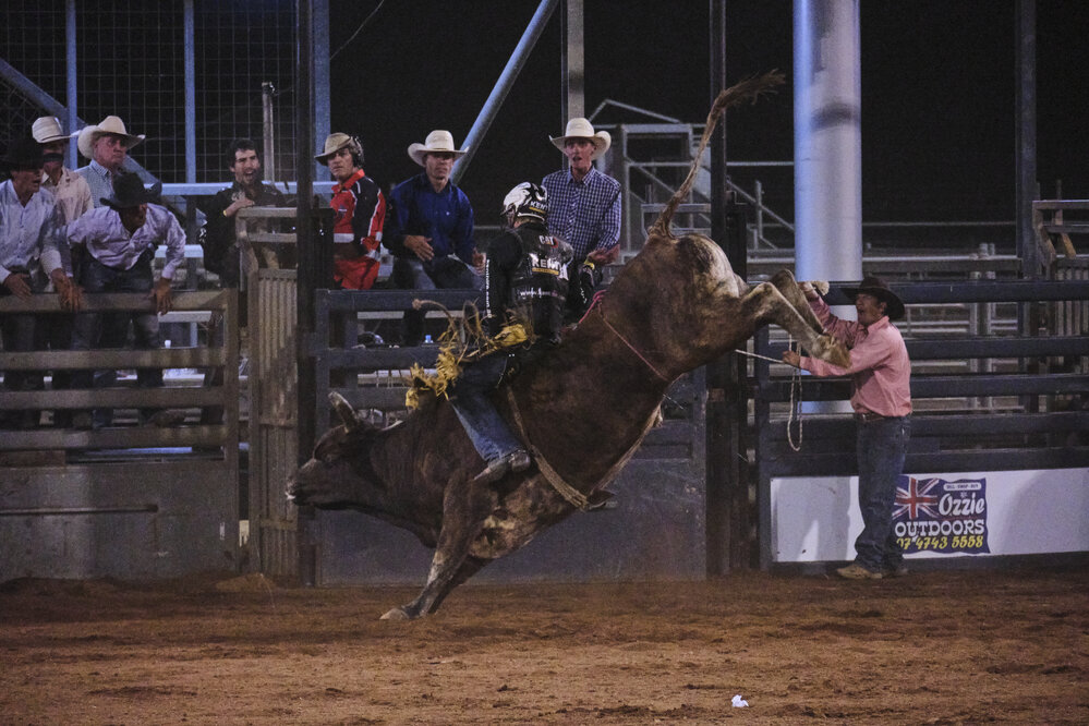Bull Ride, Mount Isa Show, June 2023