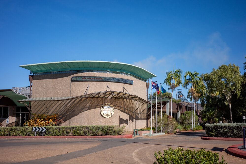 Mount Isa City Council Administrative Building, Miles End, July 2023
