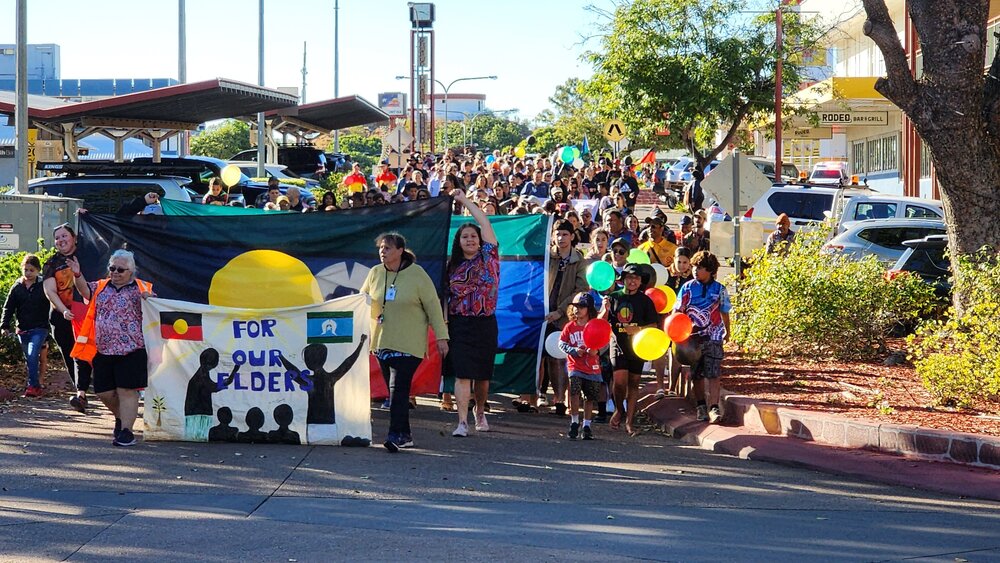 NAIDOC Street March, Mount Isa City, July 2023
