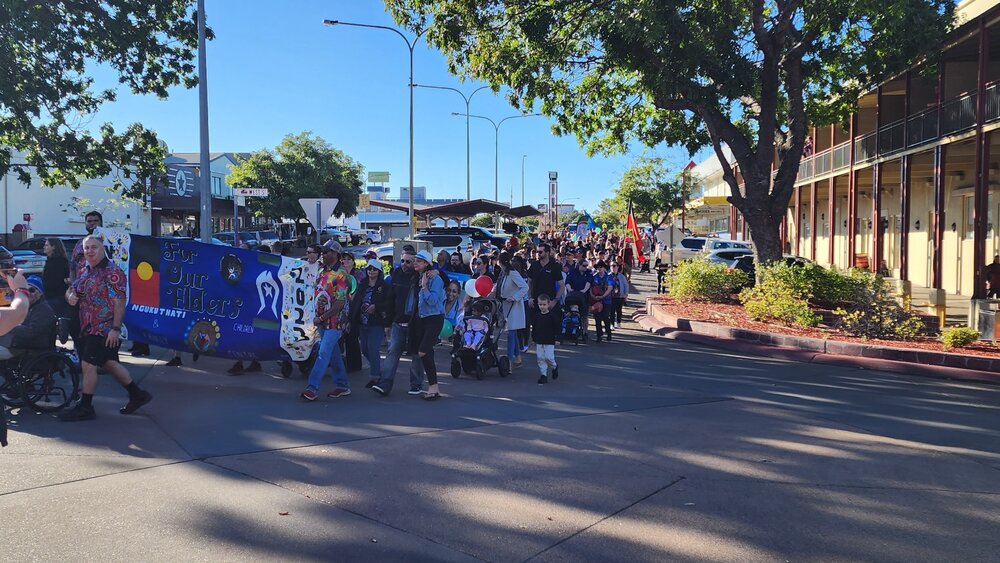 NAIDOC Street March, Mount Isa City, July 2023