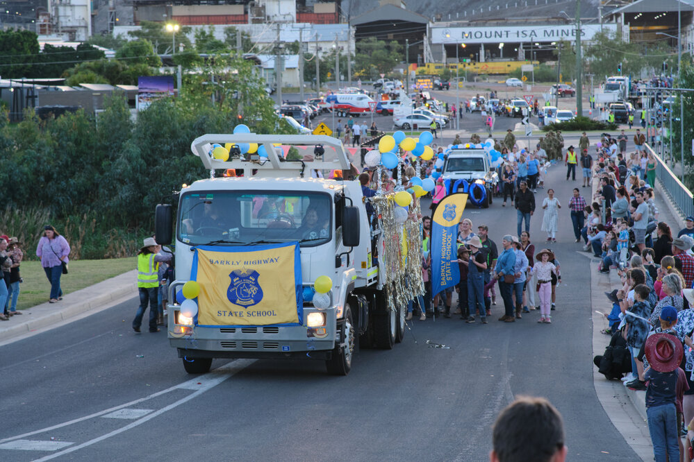 Barkly Highway State School at Street Parade, Isa Street Festival, August 2023