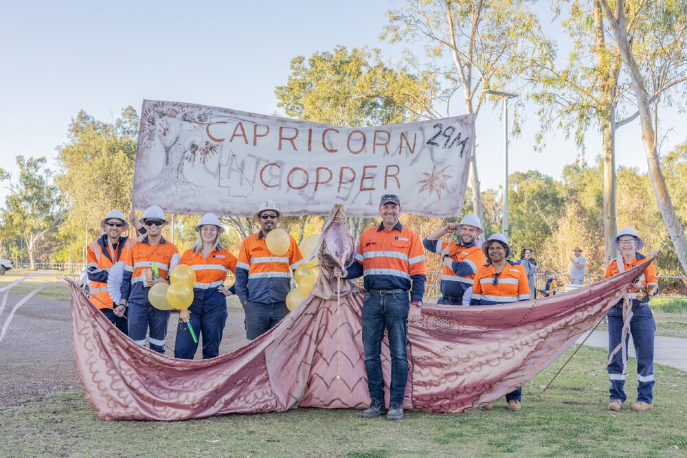 Capricorn Copper at Street Parade, Isa Street Festival, August 2023