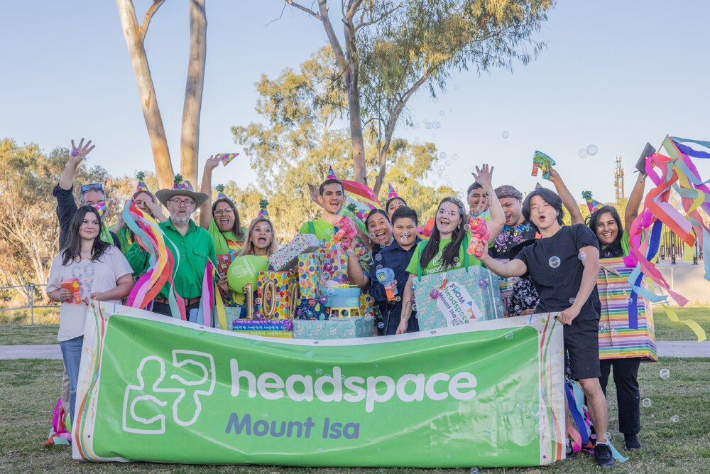 Headspace Mount Isa at Street Parade, Isa Street Festival, August 2023