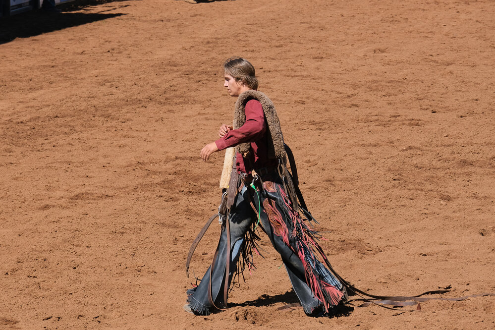 2nd Division Saddle Bronc, Mount Isa Mines Rodeo, August 2023