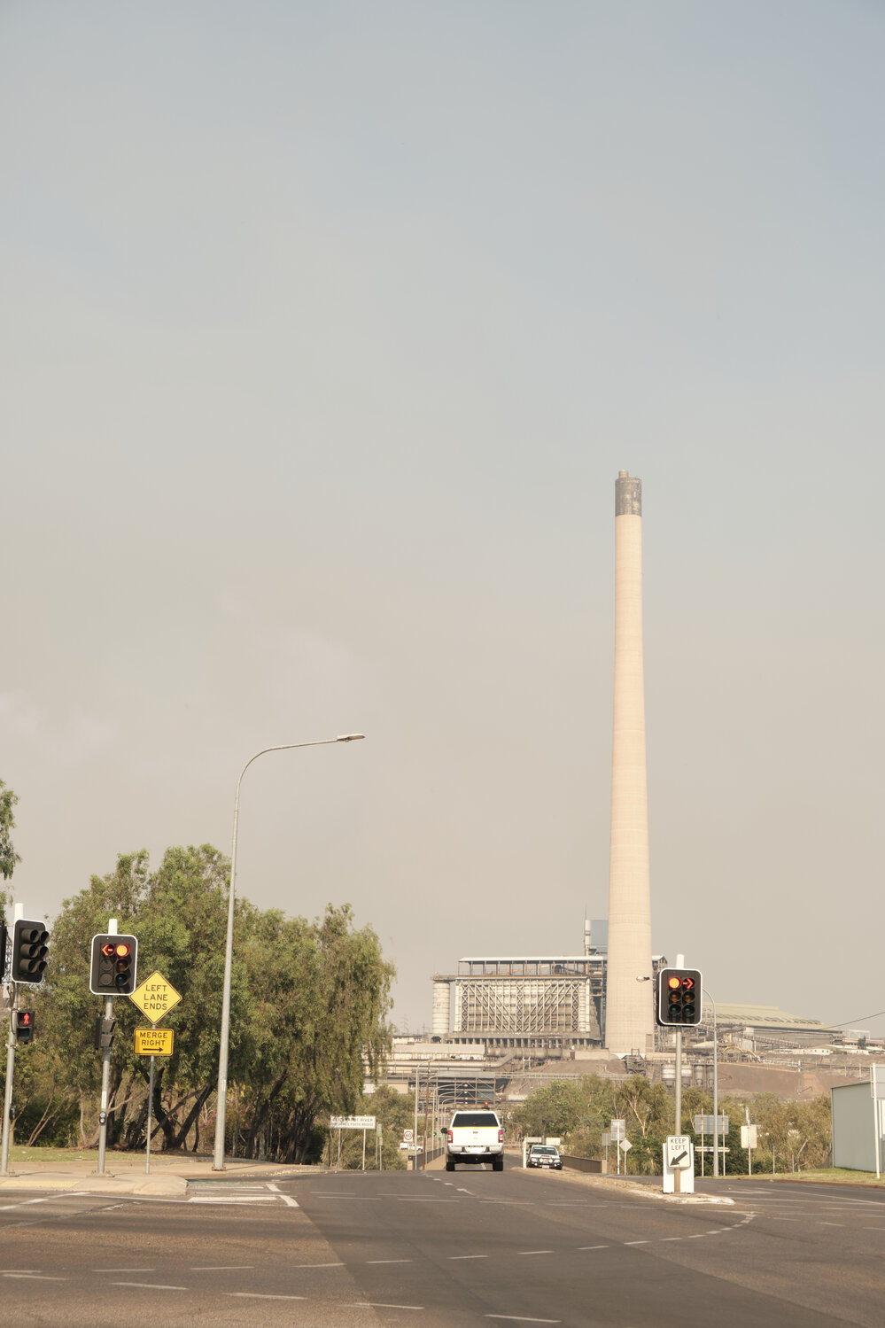 Ash covers Mount Isa, October 2023