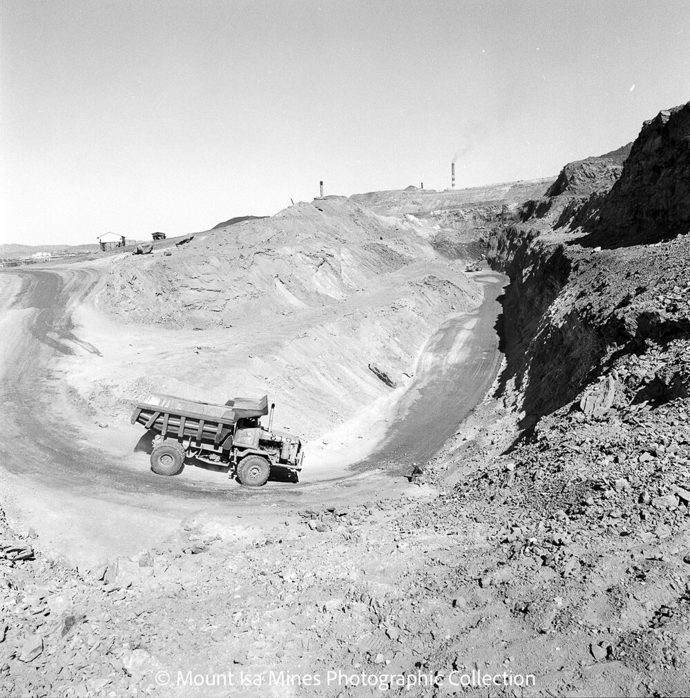 Black Rock Open Cut, Mount Isa Mines, July 1969