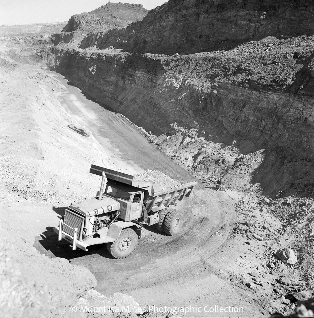 Black Rock Open Cut, Mount Isa Mines, July 1969