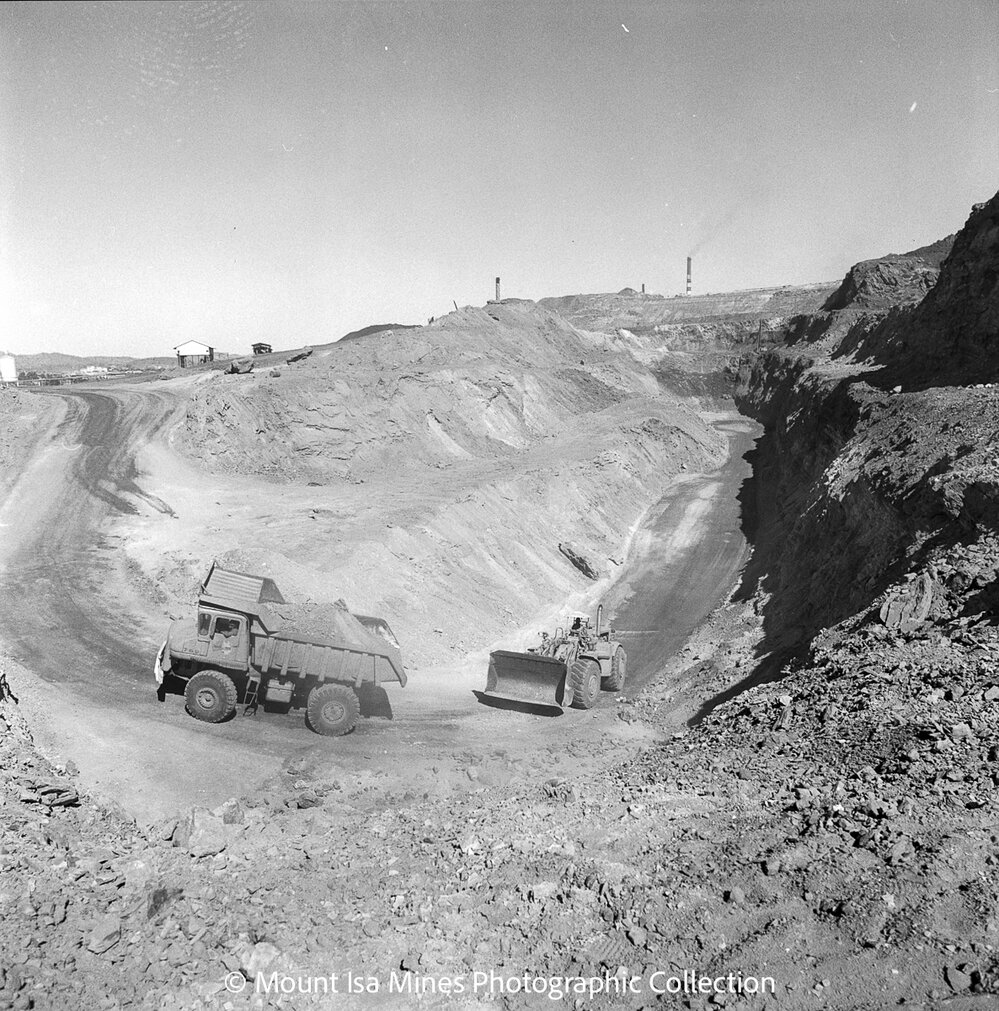 Black Rock Open Cut, Mount Isa Mines, July 1969