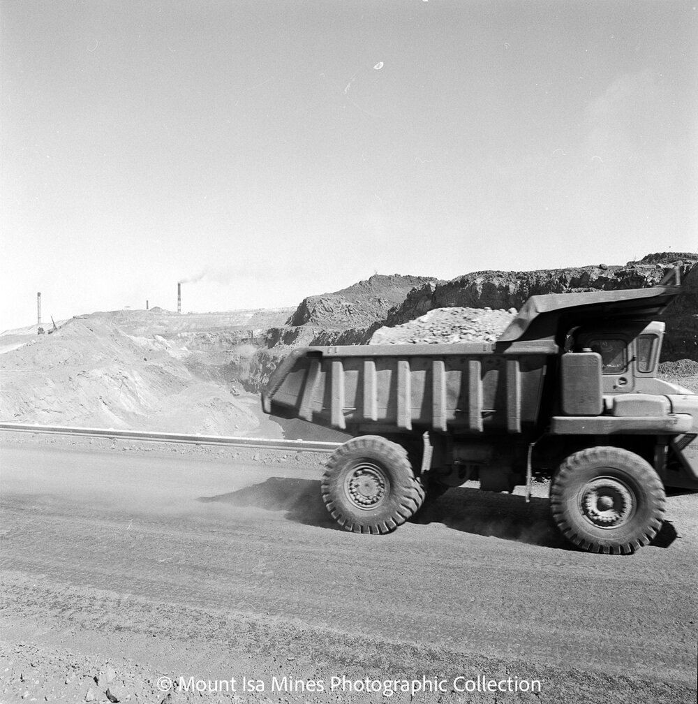 Black Rock Open Cut, Mount Isa Mines, July 1969