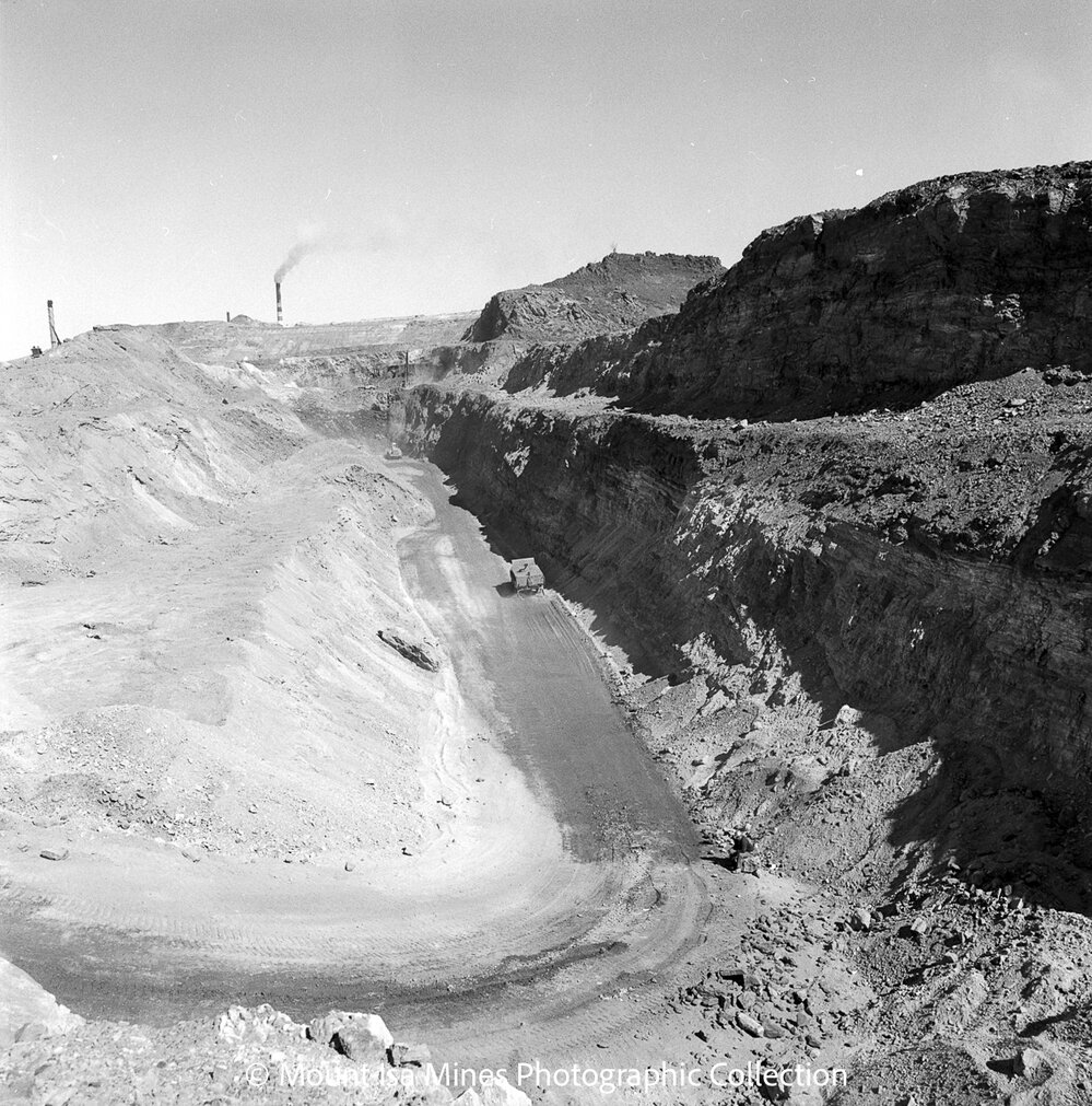 Black Rock Open Cut, Mount Isa Mines, July 1969