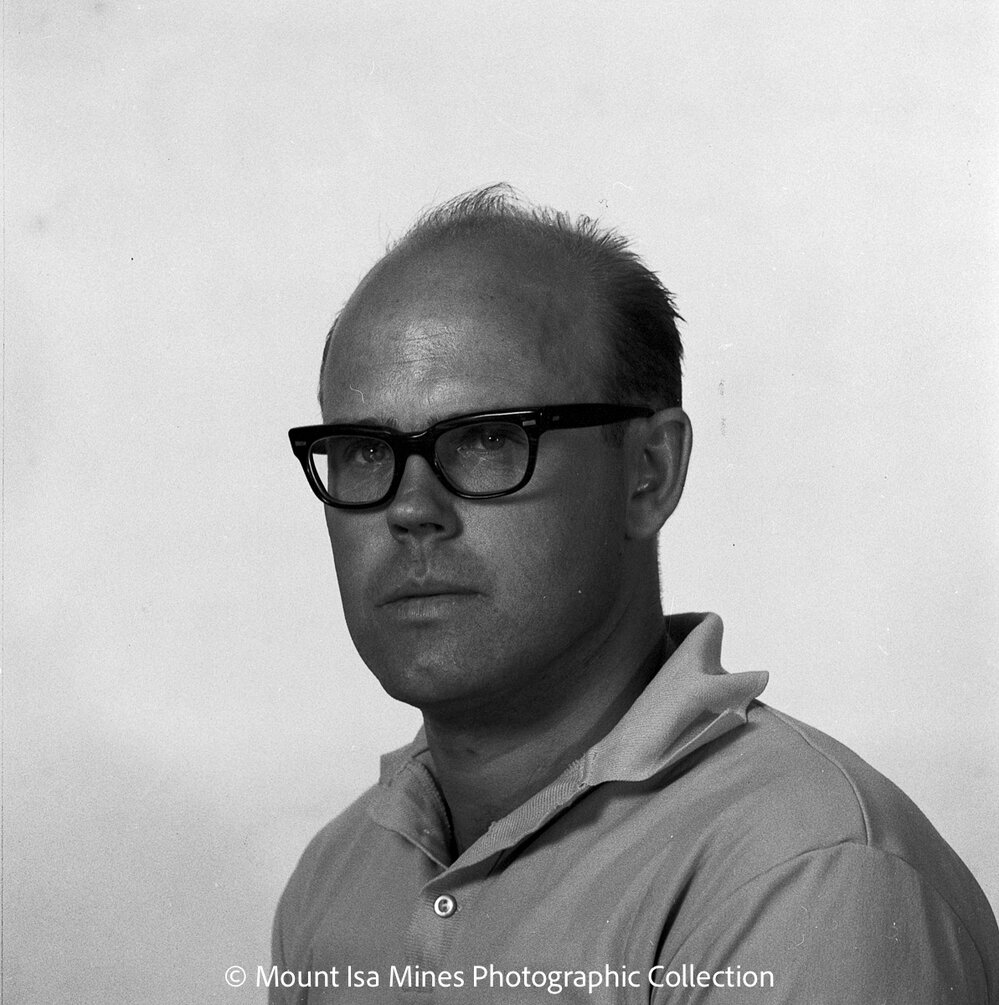 Portrait of Lars Wollin, October 1969