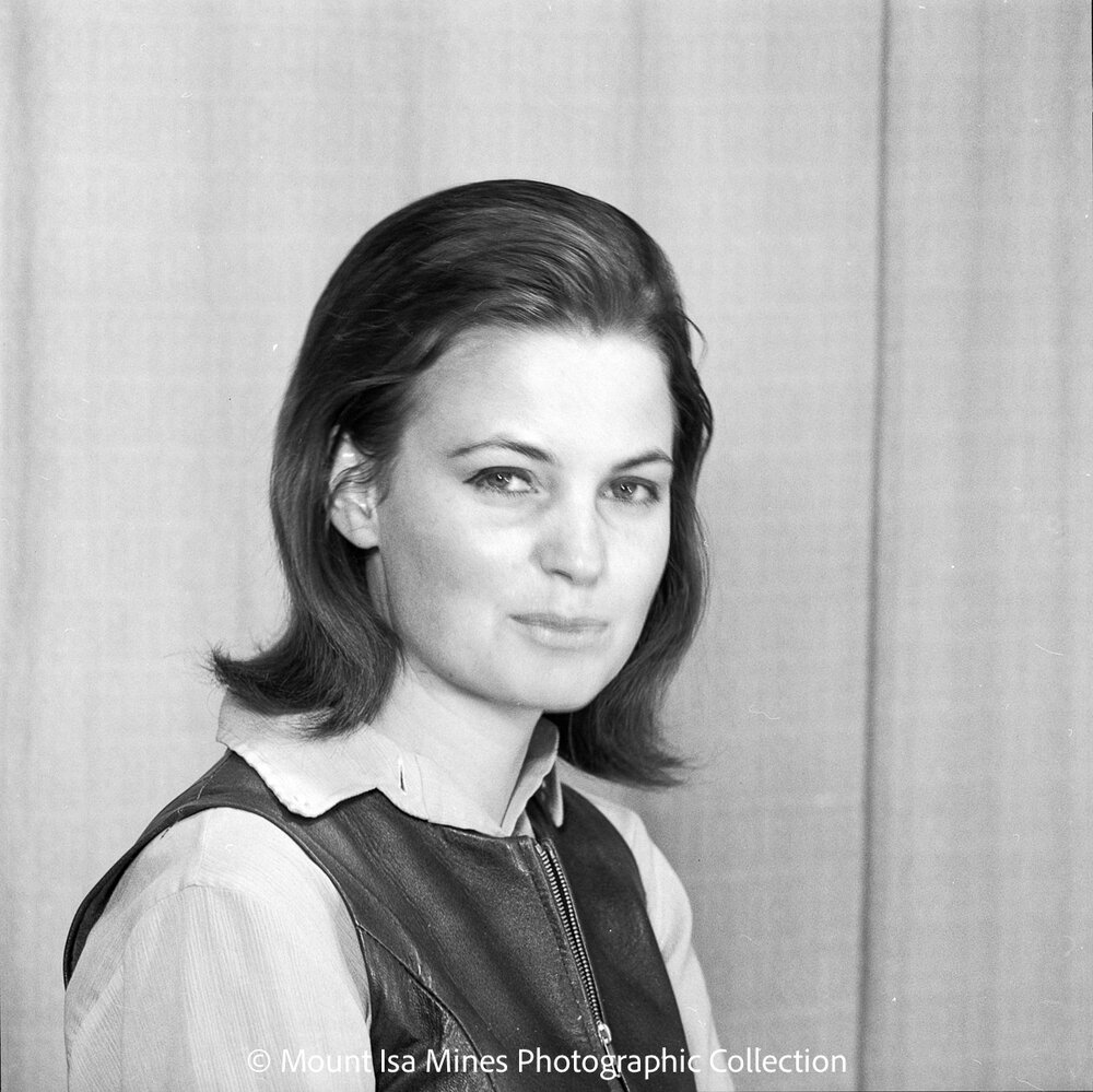 Portrait of Carol Nakervis, October 1969