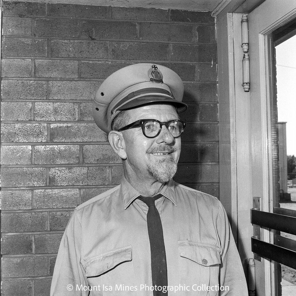 Portrait of Mr Benson, December 1969