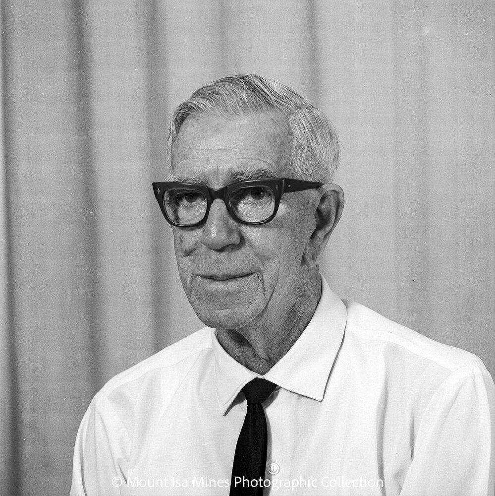 Portrait of Harold Tracey, December 1969