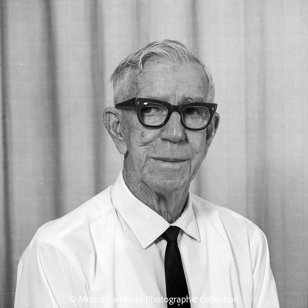 Portrait of Harold Tracey, December 1969