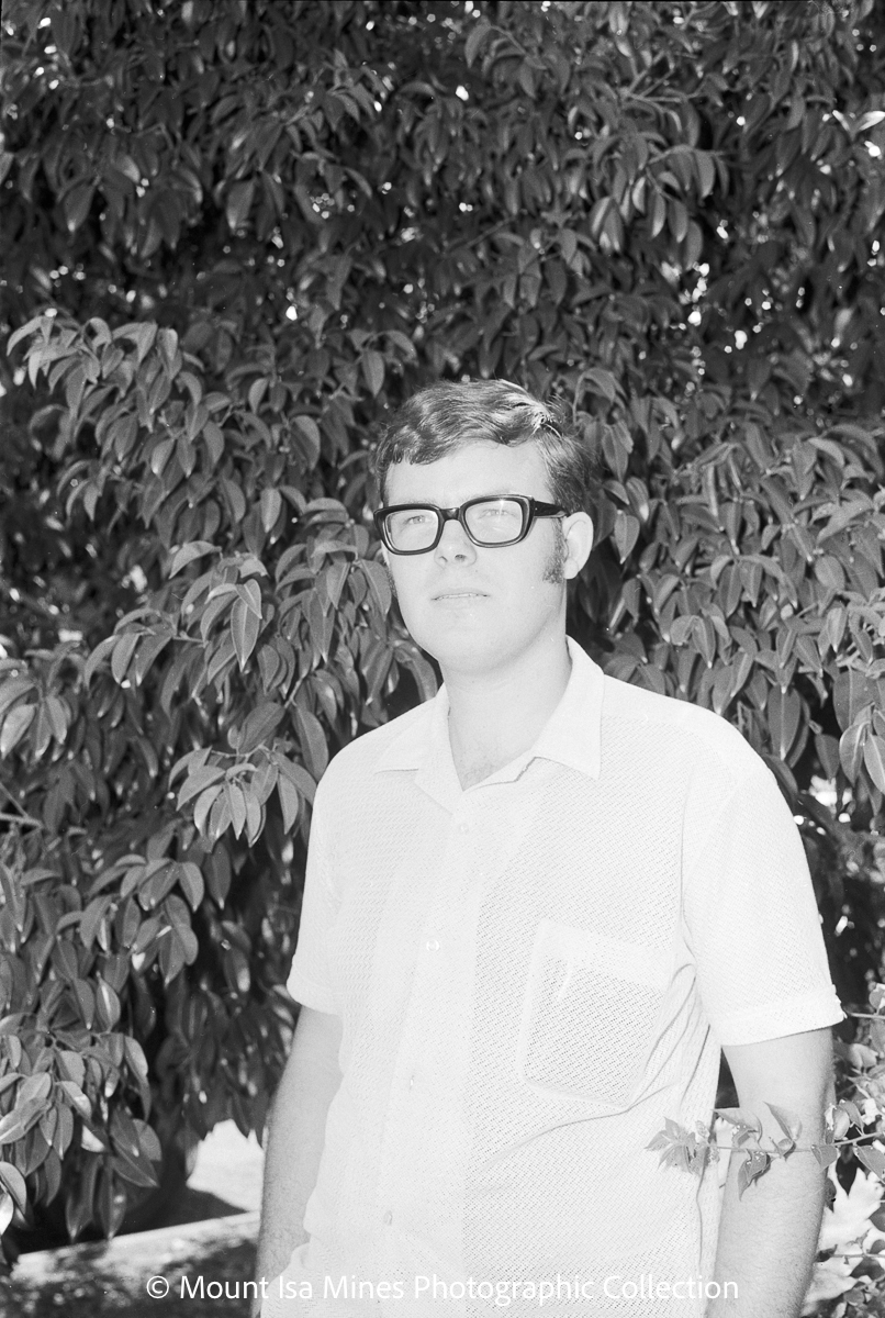 Portrait of Bob Beattie, December 1969