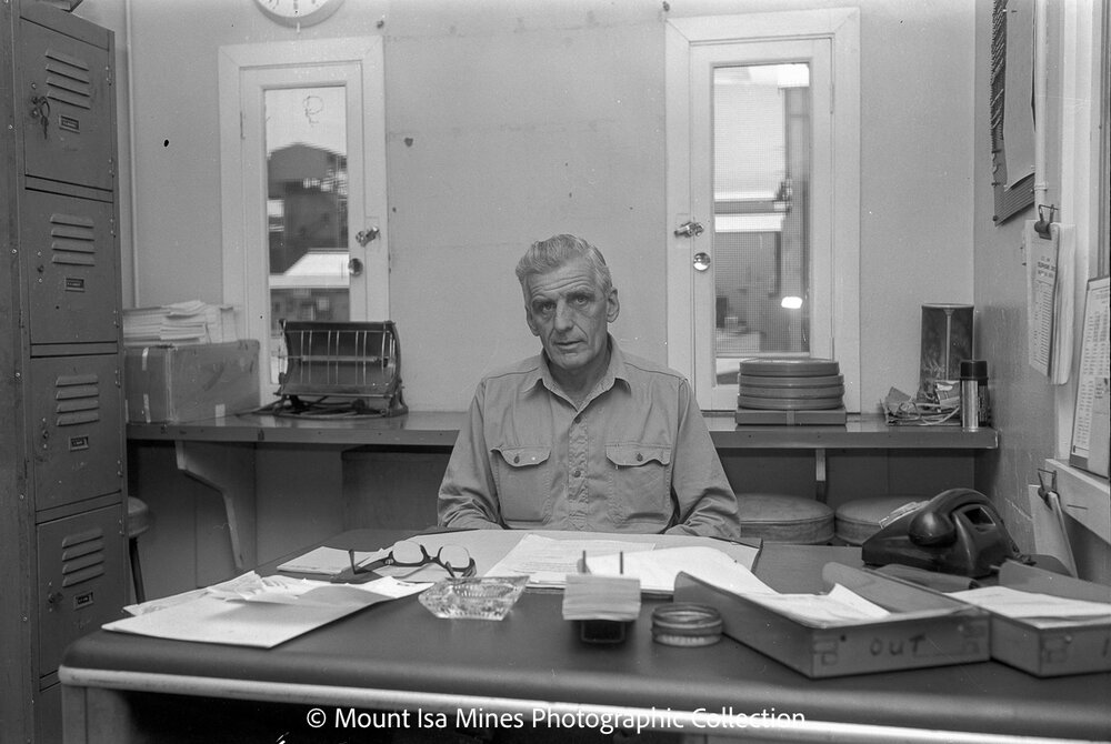 Portrait of Tom Clarke, October 1969