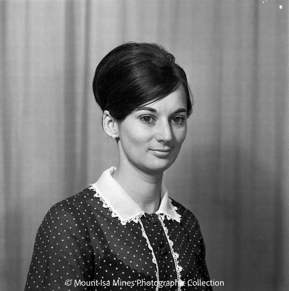 Portrait of unknown person, March 1970