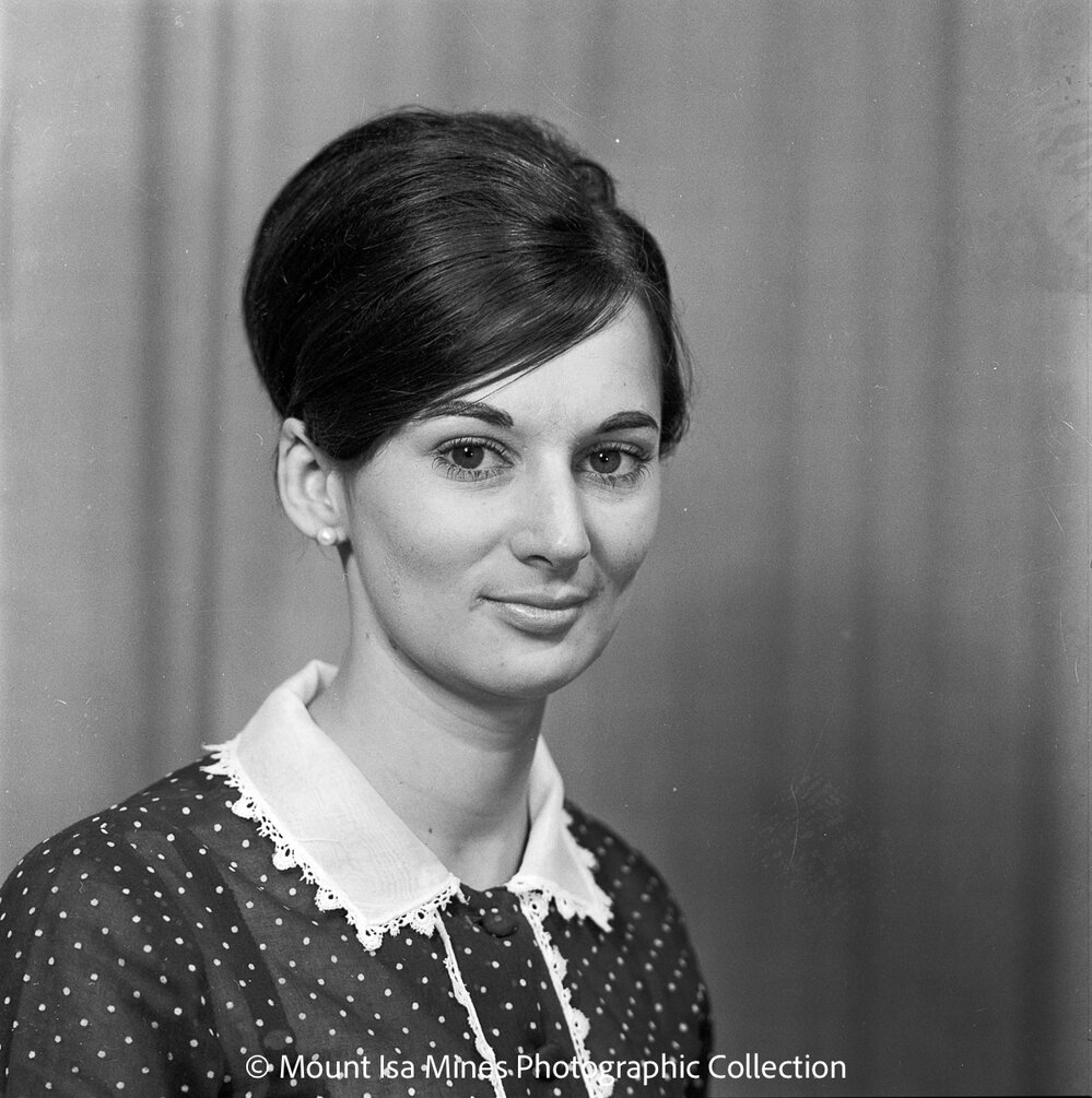 Portrait of unknown person, March 1970