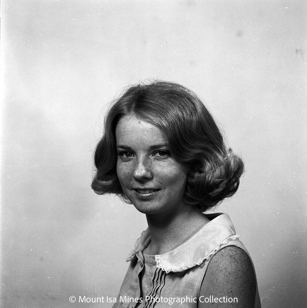 Portrait of Michelle Kennett, January 1970
