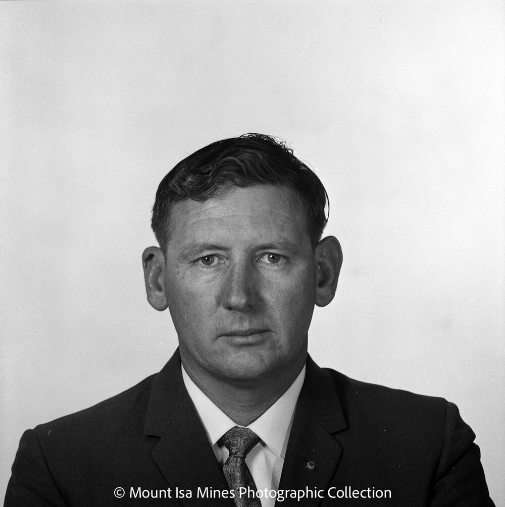 Portrait of Bruce Watson, January 1970
