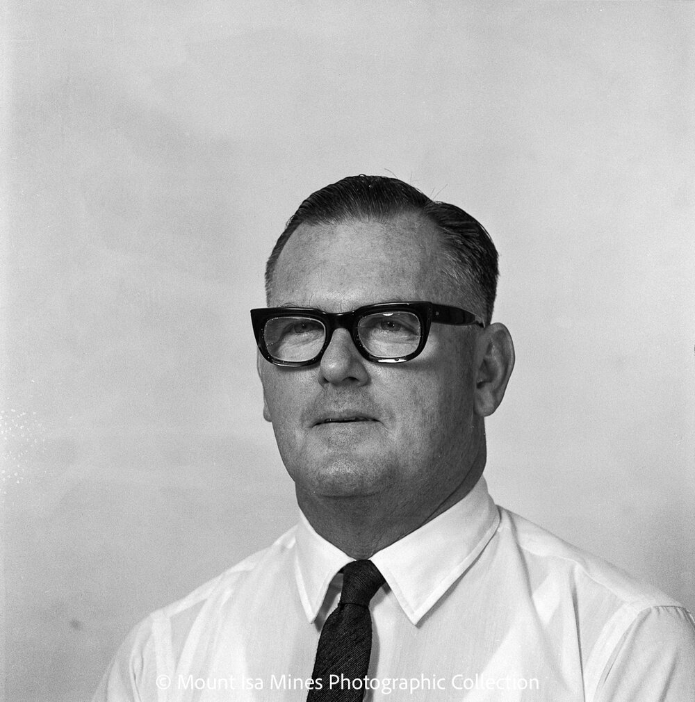 Portrait of Darcy Davies, January 1970