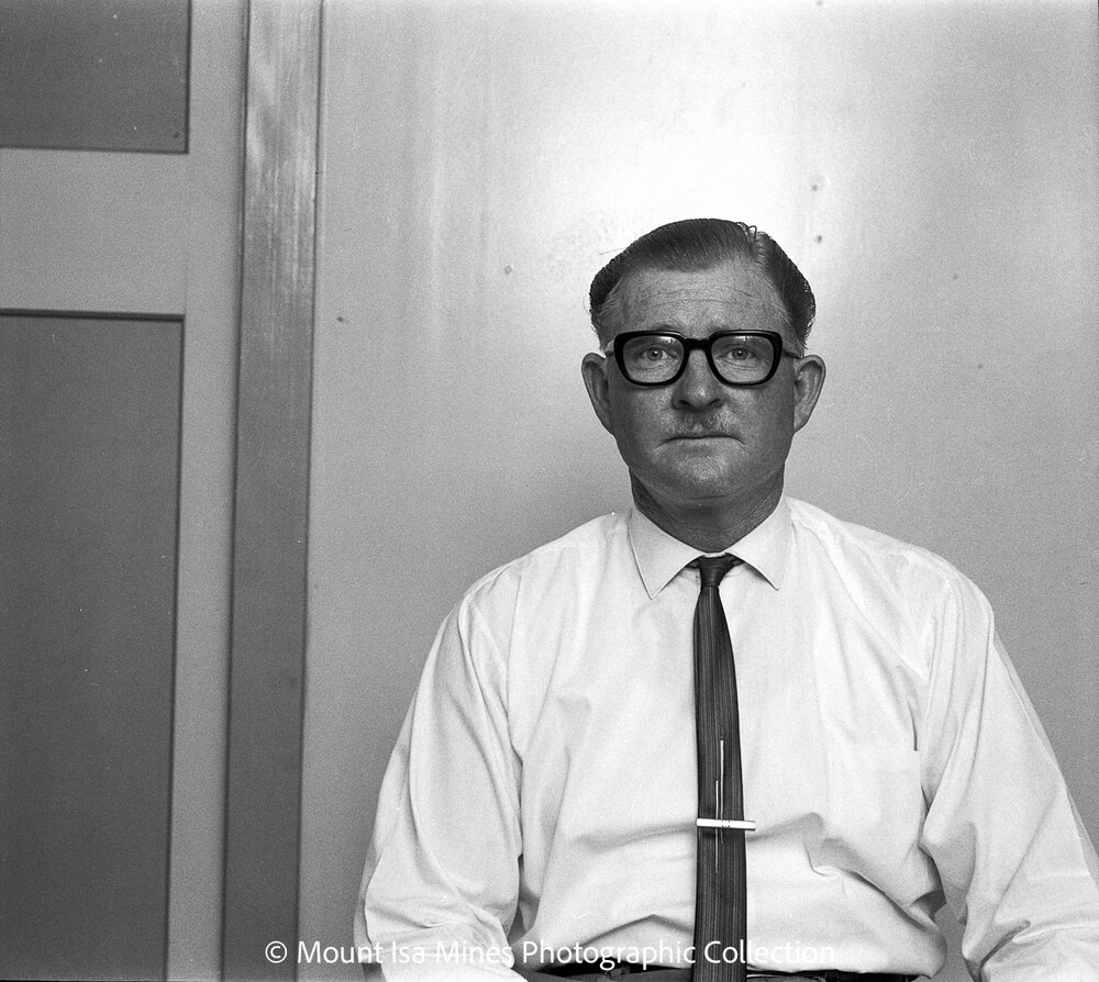 Portrait of Aubrey King, February 1970