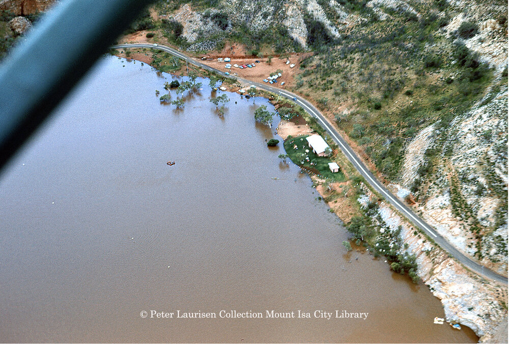 Transport Bay, Lake Moondarra, March 1962