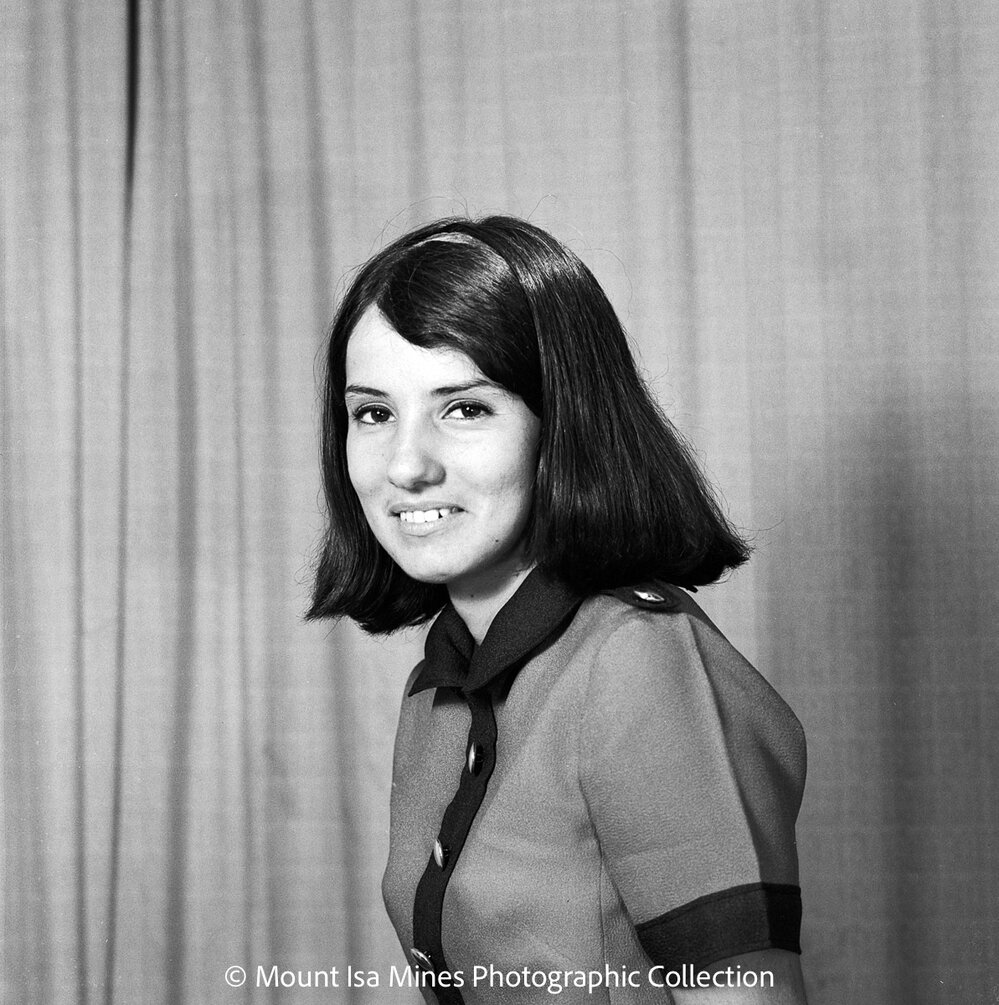 Portrait of Elaine Patchett, February 1970
